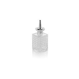Bitterflasche NOCTURN Glas | 0,13 ltr 55 mm x 55 mm H 105 mm Produktbild
