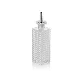 Bitterflasche NOCTURN Glas | 0,23 ltr 55 mm x 55 mm H 170 mm Produktbild