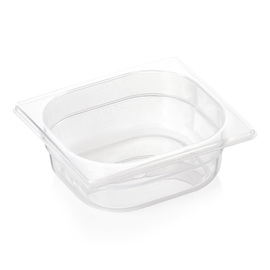 Gastronormbehälter GN 1/6  x 100 mm GN 84 Polypropylen transparent Produktbild