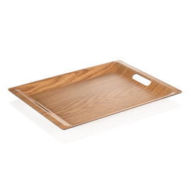 Zimmerservice- / Serviertablett rutschfest | Grifflöcher | 455 mm x 345 mm H 25 mm Produktbild