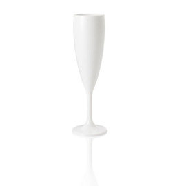 Champagnerglas Q SQUARED weiß | 19 cl H 218 mm Produktbild
