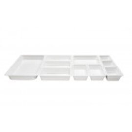 Gastronormbehälter GN 1/2  x 20 mm TOP-LINE Kunststoff weiß Produktbild