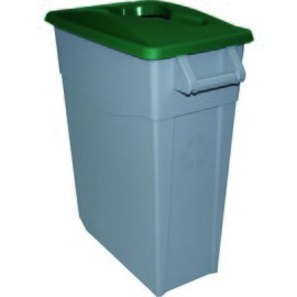 Abfallbehälter 65 ltr Kunststoff grau  L 290 mm  B 585 mm  H 670 mm Produktbild 0 L