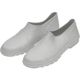 PVC Schuhe, Größe: 36, (Galoschen), weiß, Wasser-, und Ölfest, beständig gegen milde Säuren und Laugen, Anti-Slip Sohle Produktbild 0 L