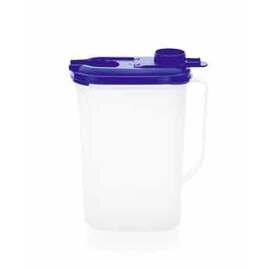 RESTPOSTEN | Karaffe Kunststoff Polypropylen mit Deckel blau 2000 ml H 240 mm Produktbild