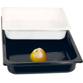 Gastronormbehälter GN 1/2  x 65 mm GN 93 Kunststoff weiß Produktbild