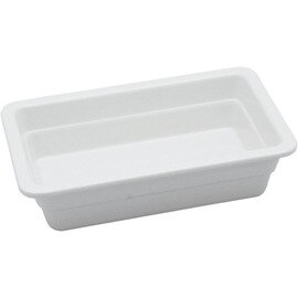Gastronormbehälter GN 1/4  x 65 mm GN 93 Kunststoff weiß Produktbild