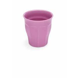 Kaffeebecher 300 ml Melamin rosa mit Relief Ø 88 mm  H 90 mm Produktbild
