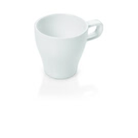 Kaffeebecher 25 cl Melamin weiß Ø 85 mm  H 88 mm Produktbild
