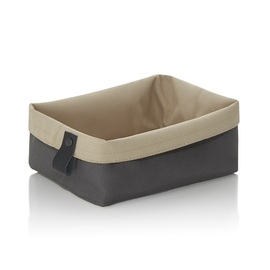 Brottasche Flip Tetron hellbeige | grau | 200 mm x 140 mm H 90 mm Produktbild
