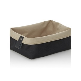 Brottasche Flip Tetron beige | schwarz | 200 mm x 140 mm H 90 mm Produktbild