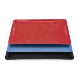 GN Tablett GN 1/1 Polyester rot rechteckig Produktbild