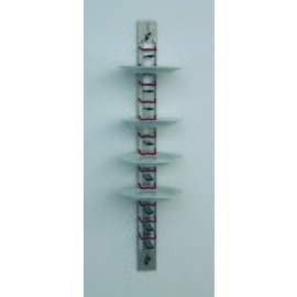 Tellerhalter Wandmontage Edelstahl PVC-beschichtet  • Telleranzahl 12 Produktbild