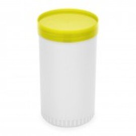 Vorratsbehälter mit Deckel Polypropylen weiß gelb 0,85 ltr Produktbild