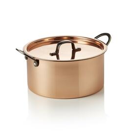 Serviertopf STEEL & STYLE Ruby Edelstahl | kupferfarben 3 ltr Ø 200 mm H 105 mm Produktbild
