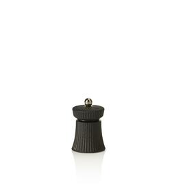 Salzmühle Iron Crush schwarz Ø 60 mm H 95 mm | Mahlwerk aus Edelstahl Produktbild