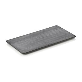 GN Servierplatte MAYA GN 1/3 | Porzellan schwarz L 325 mm x 176 mm H 10 mm Produktbild