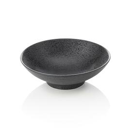 Asia Bowl MAYA | Porzellan schwarz 0,7 ltr Ø 225 mm H 70 mm Produktbild