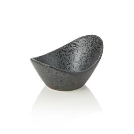 Minischale MAYA | Porzellan schwarz 0,07 ltr 110 mm x 85 mm H 50 mm Produktbild