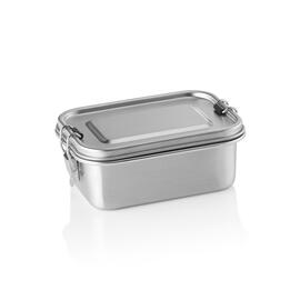 Lunchbox mit Klickverschluss | 0,8 ltr 165 mm x 120 mm H 65 mm Produktbild