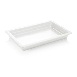 GN Behälter GN 1/3 Porzellan weiß induktionsgeeignet H 65 mm Produktbild