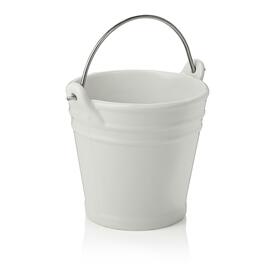 Tischrestebehälter Porzellan | weiß 450 ml | Ø 105 mm H 110 mm Produktbild