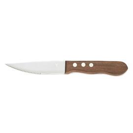 Steakmesser Edelstahl | Pakkaholz | Klingenlänge 120 mm L 250 mm | leicht gebogen Produktbild
