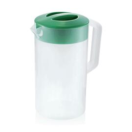 Kanne Kunststoff | mit Skalierung | mit grünem Deckel 2,5 ltr Ø 125 mm H 250 mm Produktbild