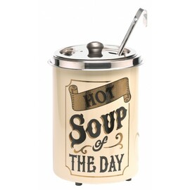 Suppentopf Hot Soup of the Day 230 Volt 300 Watt 5 ltr  Ø 250 mm  H 350 mm Produktbild