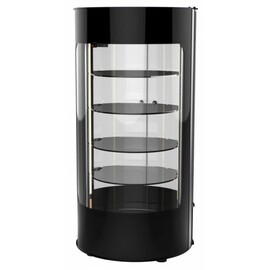 Tortenvitrine Dolce schwarz 230 Volt | 5 Borde Produktbild