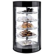 Warmhaltevitrine Dolce 5 Ebenen | Beleuchtung 230 Watt 230 Volt L 435 mm B 435 mm H 710 mm Produktbild
