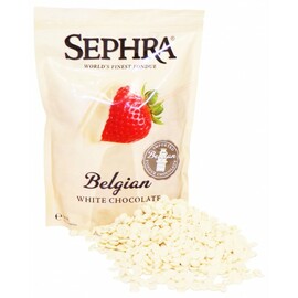 Weiße Belgische Schokolade-Chips | 2,5 kg Produktbild