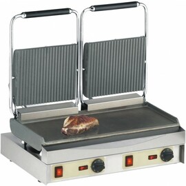 Kontaktgrill Kamtschatka Grill eco | 400 Volt | Gusseisen • glatt • gerillt Produktbild