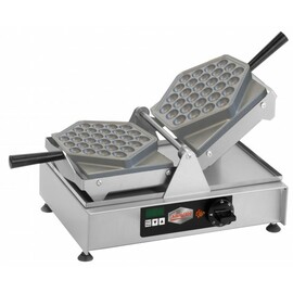 Bubble Waffel Maker antihaftbeschichtet  | Waffelgröße 180 x 203 mm  | 2000 Watt 230 Volt Produktbild
