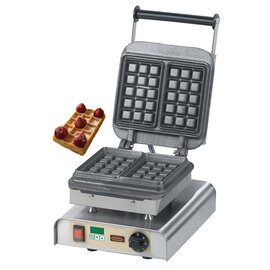 Waffeleisen Brüsseler Waffel I  | Waffelgröße 165 x 105 x H 28 mm (2x)  | 2200 Watt 230 Volt Produktbild