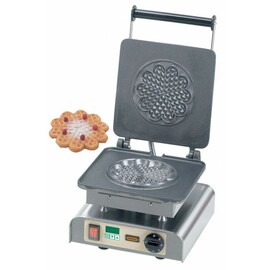 Waffeleisen Herzwaffel, klein I  | Waffelgröße Ø 150 x H 10 mm  | 2200 Watt 230 Volt Produktbild