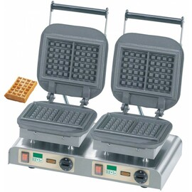 Waffeleisen Lorrainewaffel II  | Waffelgröße 150 x 105 x H 23 mm (4x)  | 4400 Watt 400 Volt Produktbild