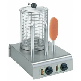 Hot-Dog-Gerät 230 Volt 1200 Watt Stäbe vorne  H 455 mm Produktbild