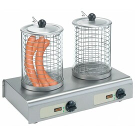 Hot-Dog Doppelgerät 230 Volt 1400 Watt  H 450 mm Produktbild