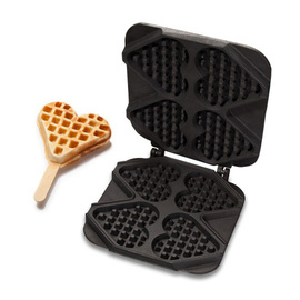 Waffel-Herz-am-Stiel-Backplattensatz für Thermocook Produktbild