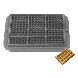 Brüsseler-Waffel-Wechselplatten für Thermocook® (Gusseisen antihaftbeschichtet) Produktbild