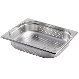 Gastronormbehälter GN 1/2 x 150 mm | 9,5 ltr | Edelstahl TOP LINE Saro gelocht Produktbild