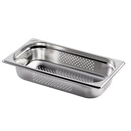 Gastronormbehälter GN 1/3 x 200 mm | 7,8 ltr | Edelstahl TOP LINE Saro gelocht Produktbild