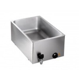 Bain Marie BMH 160 Gastronorm - 150 mm  • 1000 Watt | Wasserauslaufhahn Produktbild