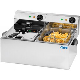 Friteuse PROFRI 88 | 2 Becken 2 Körbe 16 ltr | 230 Volt 6,5 kW Produktbild