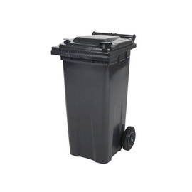 2-Rad-Müllgroßbehälter 120 ltr grau Produktbild