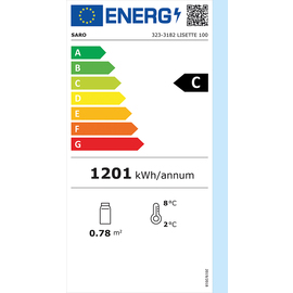 Kühlvitrine LISETTE 100 85 ltr 230 Volt Produktbild 1 S