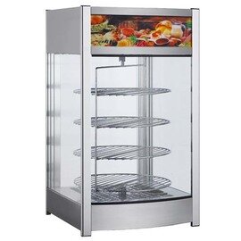 Heiße Theke NIKLAS rotierende Roste 1200 Watt 230 Volt  L 460 mm  B 448 mm  H 785 mm Produktbild