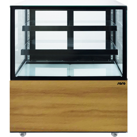 Kuchenvitrine MAXIME 300 ltr 230 Volt | 2 Glasböden  | Holzverkleidung Produktbild