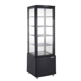 Kühlvitrine PHIL schwarz L 556 mm x 526 mm H 1713 mm Produktbild